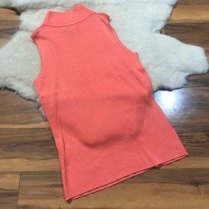 💎 Dana Buchman Sleeveless Coral Top M